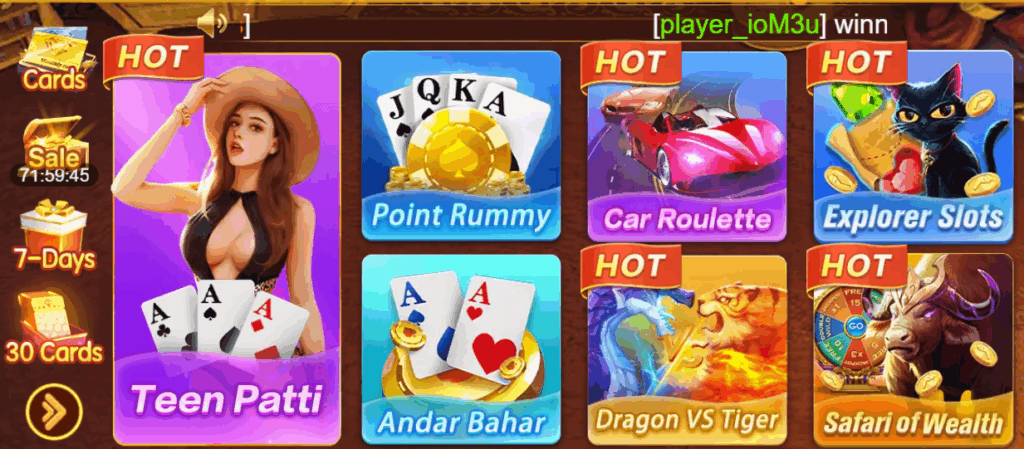 teen patti master best upi withdrawal game
