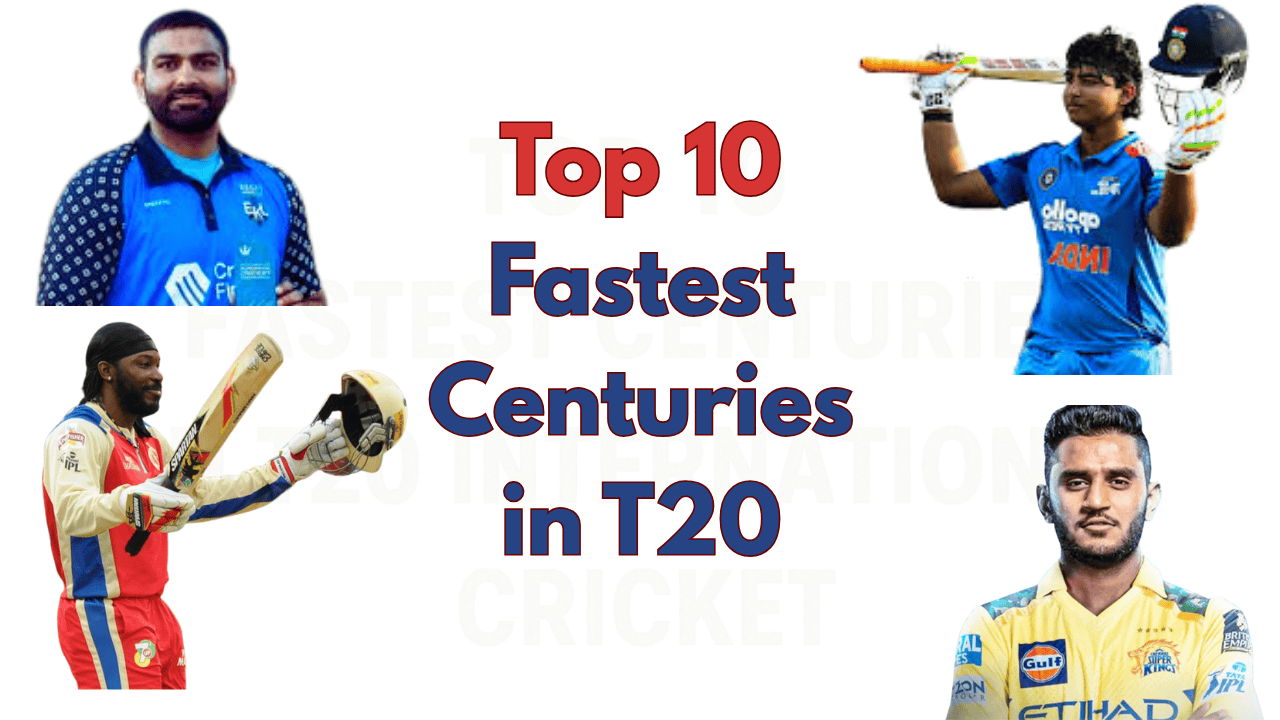 fastest century in T20 cricket