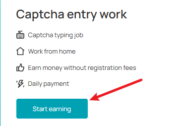 2captcha start earning