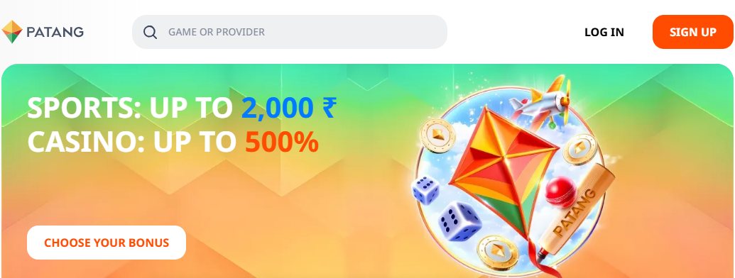 Patang India's online casino game