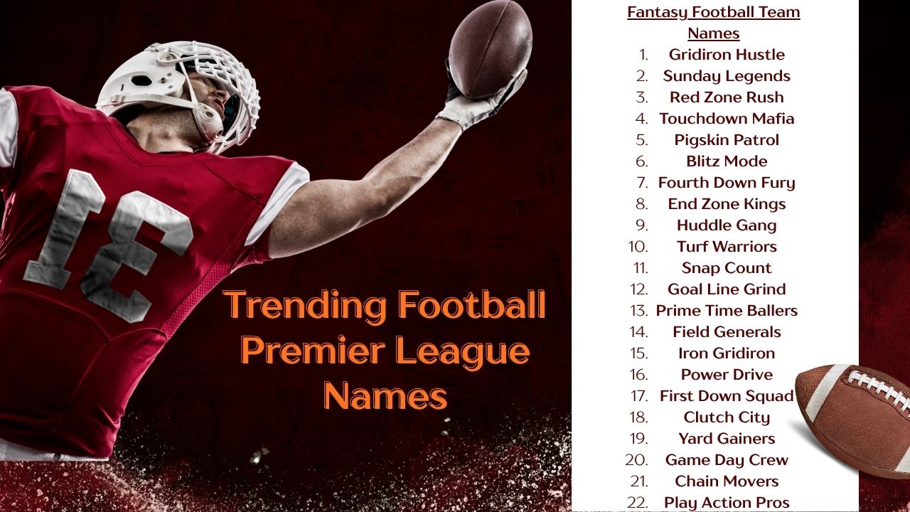 fantasy football team names