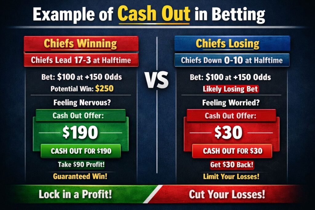 example of cashout in betting