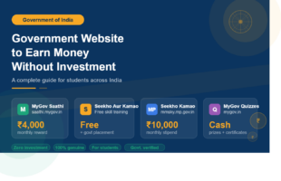 government website to earn money without investment
