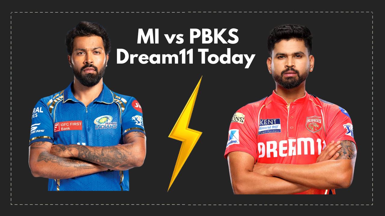 MI vs PBKS dream11 today team prediction